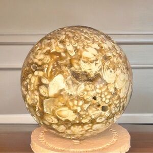 Cherry Blossom Agate Sphere